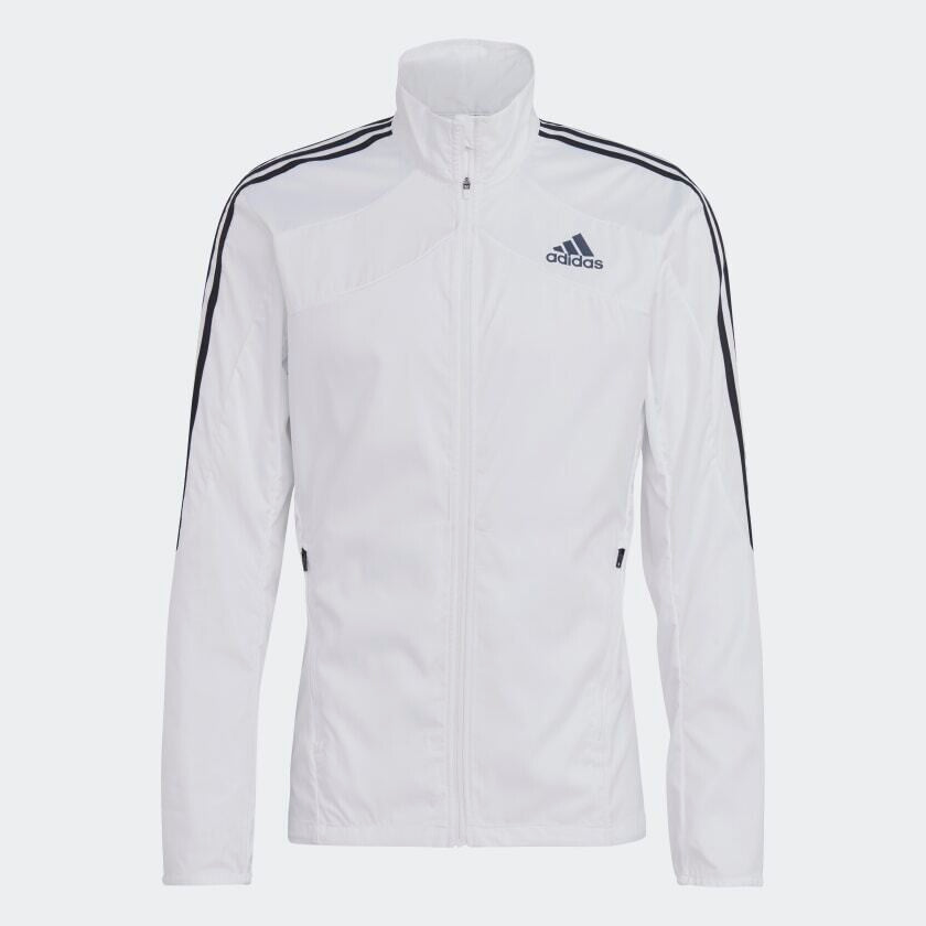 ADIDAS Half Striped Men White Upper Jacket