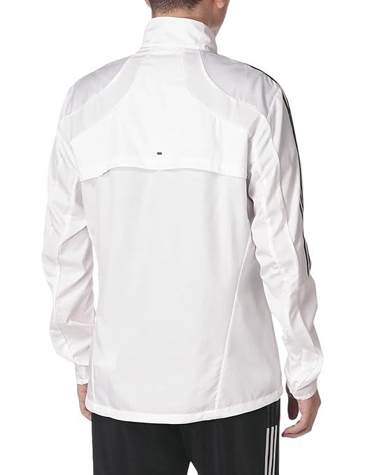 ADIDAS Half Striped Men White Upper Jacket