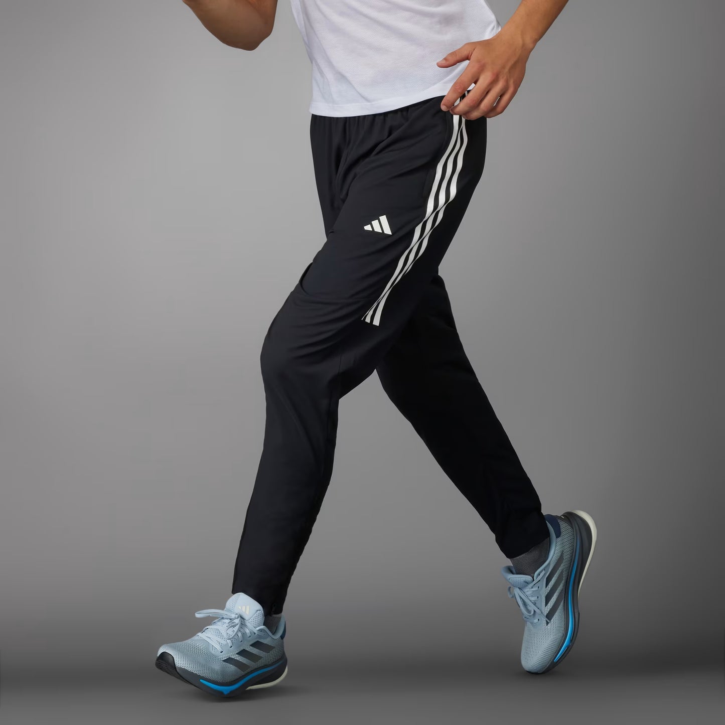 Adidas Three (03) Combo Color -Style Solid Casual Track-Pants