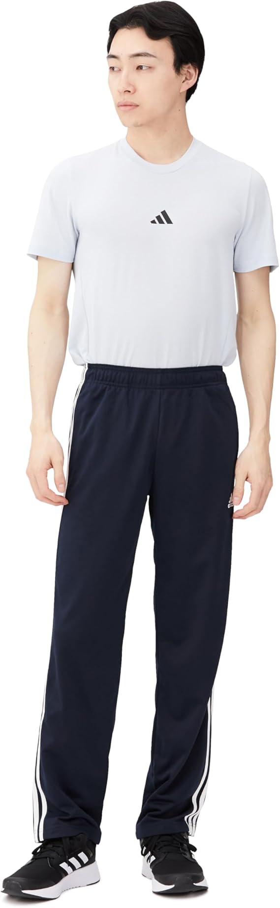 Adidas Solid & Casual Men Track Pants (Navvy Blue)